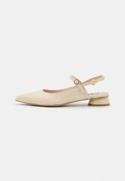 Zign LEATHER - Slingback Ballet Pumps - Off-white -Zign fadaee370c774905b0cefc663eb3c490
