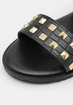 Zign LEATHER UNISEX - Sandals - Black -Zign fef534ba495a4c95ad85fc36cd4a8370