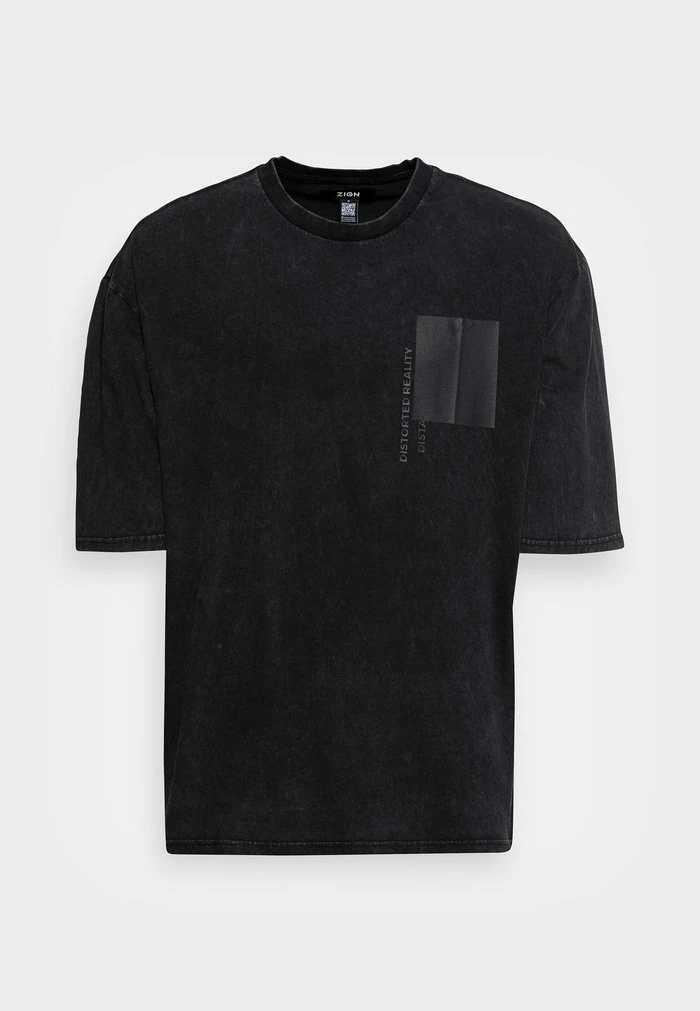 REDEZIGN UNISEX - Print T-shirt - Black 6 REDEZIGN UNISEX - Print T-shirt - Black - Image 4